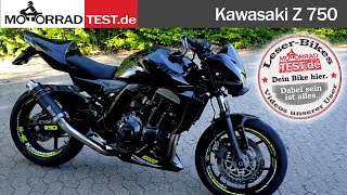 Kawasaki Z750  LeserBikeVideo von Matthias [upl. by Sofia]