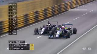 F3 Macau GP 2017 Amazing Final Lap [upl. by Nanine]