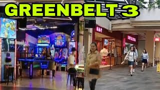 GREENBELT 3 ENTERTAINMENTRESTAURANTS AND AMUSEMENT CENTER MAKATI CITY ayalamalls greenbelt [upl. by Yrrac]