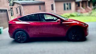 Hilltown Tesla w2024 Model Y 1254 Trip 1 [upl. by Eca]