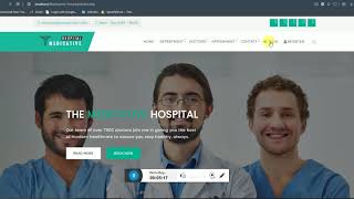 Online Doctor Appointment System  PHP MYSQL [upl. by French]