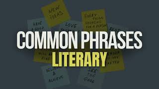 Common PhrasesLiterarySteno Dictation [upl. by Nairolf]