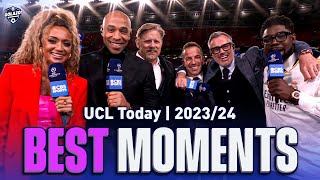 The BEST UCL Today moments of 202324  Kate Abdo Thierry Henry Micah Richards amp Jamie Carragher [upl. by Maxfield]