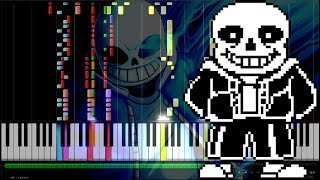 언더테일UNDERTALE quot메갈로바니아MEGALOVANIAquot MIDI synthesia [upl. by Oznola546]