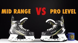 Mid range vs Top Pro Level hockey skates comparison  What is the difference [upl. by Vivianne]