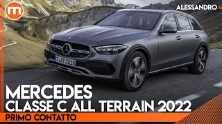 Nuova Mercedes C 220 d All Terrain  Wagon MILD HYBRID con lhobby dellOFFROAD La nostra PROVA [upl. by Leinadnhoj209]