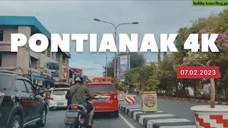 jalan jalan Kota Pontianak terkini 2023 4K [upl. by Tomlin166]