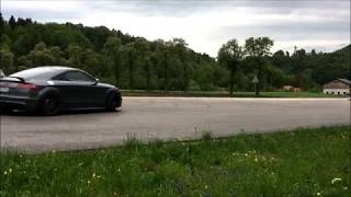 Audi TTRS Donut  Drifting [upl. by Ahset15]