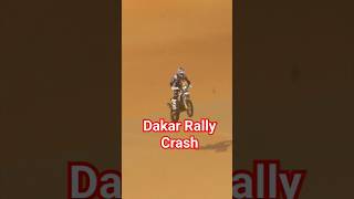 Dakar Rally Crash 2024  Bike dakar dakar2024 dakardesertrally dakarlives داكار [upl. by Forland]