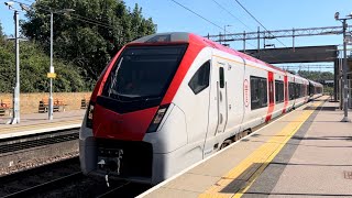 Transport for Wales 231004 accelerates through Marks Tey on 5Q42 [upl. by Lowrie]