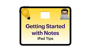 Notes tips Getting Started with Notes iPad tutorial 2020 [upl. by Ahsyak]