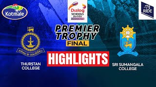 HIGHLIGHTS  Thurstan vs Sri Sumangala  Dialog Schools Rugby 2023  Prime Ministers Trophy Final [upl. by Fredek]