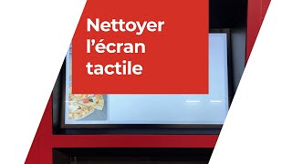 Nettoyage de la dalle tactile  Distributeur Pizzadoor Adial [upl. by Hughmanick184]