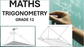 Maths Grade 12 NSCTrigonometry  SINE Rule  COSINE Rule  Trigonometric Equations  Double Angles [upl. by Vashtee]