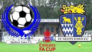 Bedford Town 3  0 St Neots Town  FA Cup Prelim Round 210821 [upl. by Iztim]