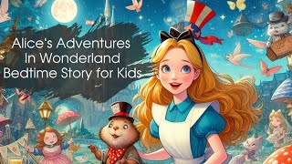 Alices Adventures In Wonderland  Bedtime Story for Kids [upl. by Yrrap]