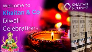 KHAITAN amp co DEEPAWALI POOJA 2024 II [upl. by Ellehcram]