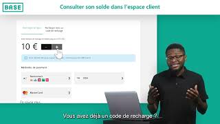 Consulter son solde dans l’espace client BASE [upl. by Eneiluj169]