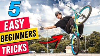 5 Easy Beginners CYCLE Tricks You Can Learn Anywhere  Akash Prasad [upl. by Enomyar278]