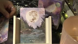 Moonology Manifestation Oracle Cards  Full Flip Through of Each Card [upl. by Ilarin]