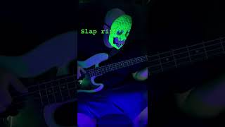 Riffs from the Crypt  Slap Riff riffsfromthecrypt slapriff slap bass guitar metal rock [upl. by Dale980]