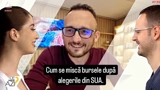 Cum se miscă bursele după alegerile prezidențiale din SUA [upl. by Hniht]