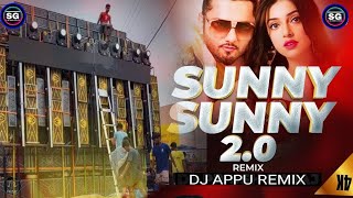 Sunny Sunny X Paani Wala Dance  Garmiani Drop Mix  Yo Yo Honey Singh  DJ APPU remix Dj SG REMIX [upl. by Bilak974]