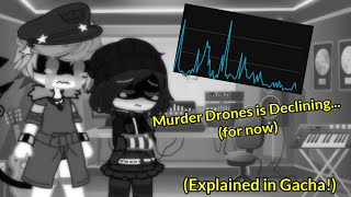 MURDER DRONES is declining Explained in Gacha [upl. by Skeie]