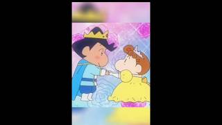 kazama himawari love story ❤️💜💚 edit ❤️ love shinchan cute [upl. by Adni314]