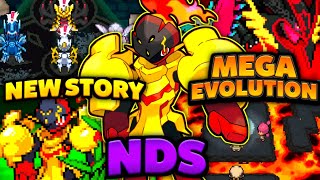 Pokemon NDS Rom Hack 2024 With Mega Evolution New Story Gen 19 amp Much More [upl. by Eahsed]