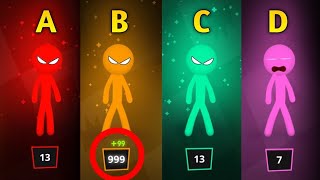 Best 999 Stickman Random Party  Stickman Party 1 2 3 4 Player 2024  D  YAN [upl. by Nanor912]