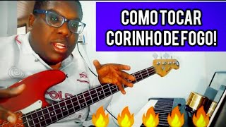 ⚠️ ATENÇÃO BAIXISTA Vídeo aula de CORINHO de FOGO no BAIXO 🔥🔥🔥 [upl. by Onavlis]