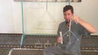 Sacred Healing Music Crystal Pyramid ExamplesSizes [upl. by Amice]