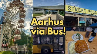 Explore Aarhus by Bus Moesgaard Museum Tivoli Friheden and Aarhus Street Food [upl. by Berti583]