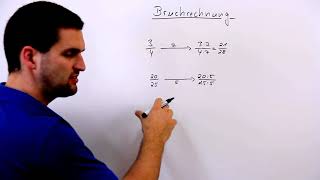 Bruchrechnung Brüche Schreibweisen beim Erweitern amp Kürzen  Mathe by Daniel Jung [upl. by Willdon]