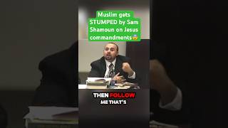 Muslim STUMPED by Christian Sam Shamoun on Jesus Commandments samshamoun christian muslim [upl. by Armin]