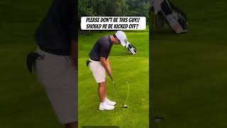 DON’T BE THIS GUY golf pga golfer golftips like subscribe americangolfer [upl. by Mehitable37]