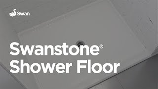 Installation Video Swanstone Shower Floor [upl. by Etteluap730]