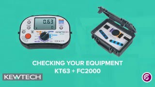 Checking your equipment  The KT63  FC2000 [upl. by Reichert1]