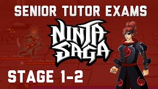 Ninja Saga  Senior Tutor Exam  Stage 12 [upl. by Albin351]