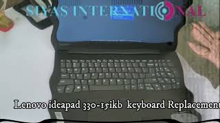 Lenovo ideapad 330 15ikb Keyboard Replacement  Lenovo laptop repair shop in jaipur 7588410061 [upl. by Nomad]