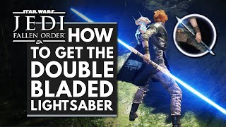 Star Wars Jedi Fallen Order  How to Get the DoubleBladed Lightsaber [upl. by Thordis]