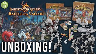 Unboxing Legends of Signum Battle for Vallor [upl. by Darrick]