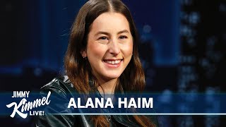 Alana Haim on Acting in Licorice Pizza amp Driving Her Dad Crazy with Her Sisters Growing Up [upl. by Robina126]