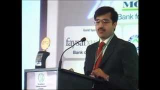 CFO Conference 2012 Karachi Excellence Award Bilal Akhtar khan [upl. by Kcirej21]