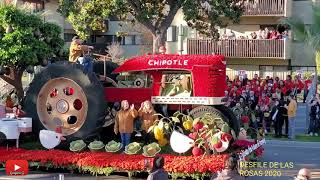 DESFILE DE LAS ROSAS PRIMERO DE ENERO 2020  Rose Parade 2020 Pasadena California [upl. by Atidnan]