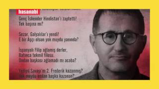 Bertolt Brecht  Okumuş bir işçi soruyor [upl. by Ennairac]