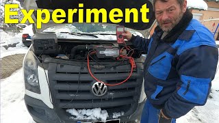 Experiment 🤔 Auto laden mit Powerstation 😱 geht Das [upl. by Euqinad]