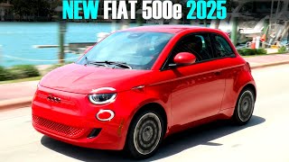 2025 New Fiat 500e RED Edition  Best compact hatchback [upl. by Esertal]