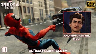 Ultimate SpiderMan Andrew Garfield Face Part 10  SpiderMan PC MOD [upl. by Tesil780]